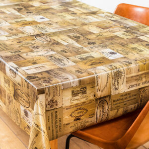 Voksdug med vinkasser, 140 cm fra textilogvoksdug.dk