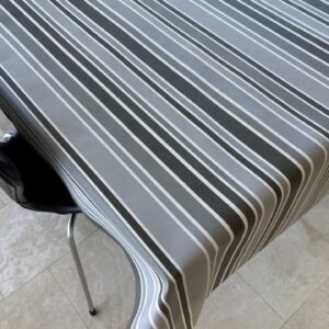 Stribet voksdug fra textilogvoksdug.dk