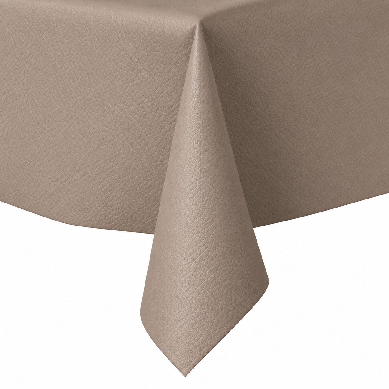 Kunstlæder Taupe, bredde 140 cm fra texxtilogvoksdug.dk